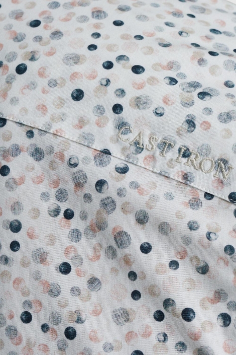 Cast Iron long sleeve shirt print on poplin